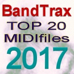 2017 Top 20 BandTrax MIDIfiles