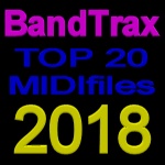 2018 Top 20 BandTrax MIDIfiles